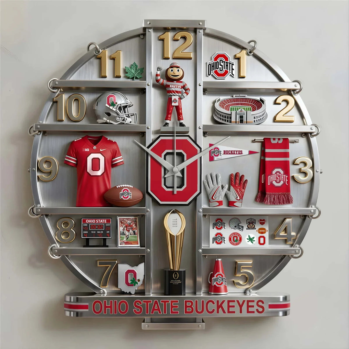 PREMIUM OSB Home Decorative Acrylic Wall Clock LNTH