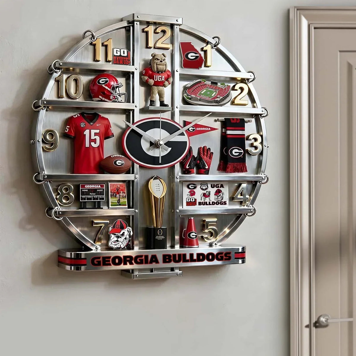 PREMIUM GGBD Home Decorative Acrylic Wall Clock LNTH