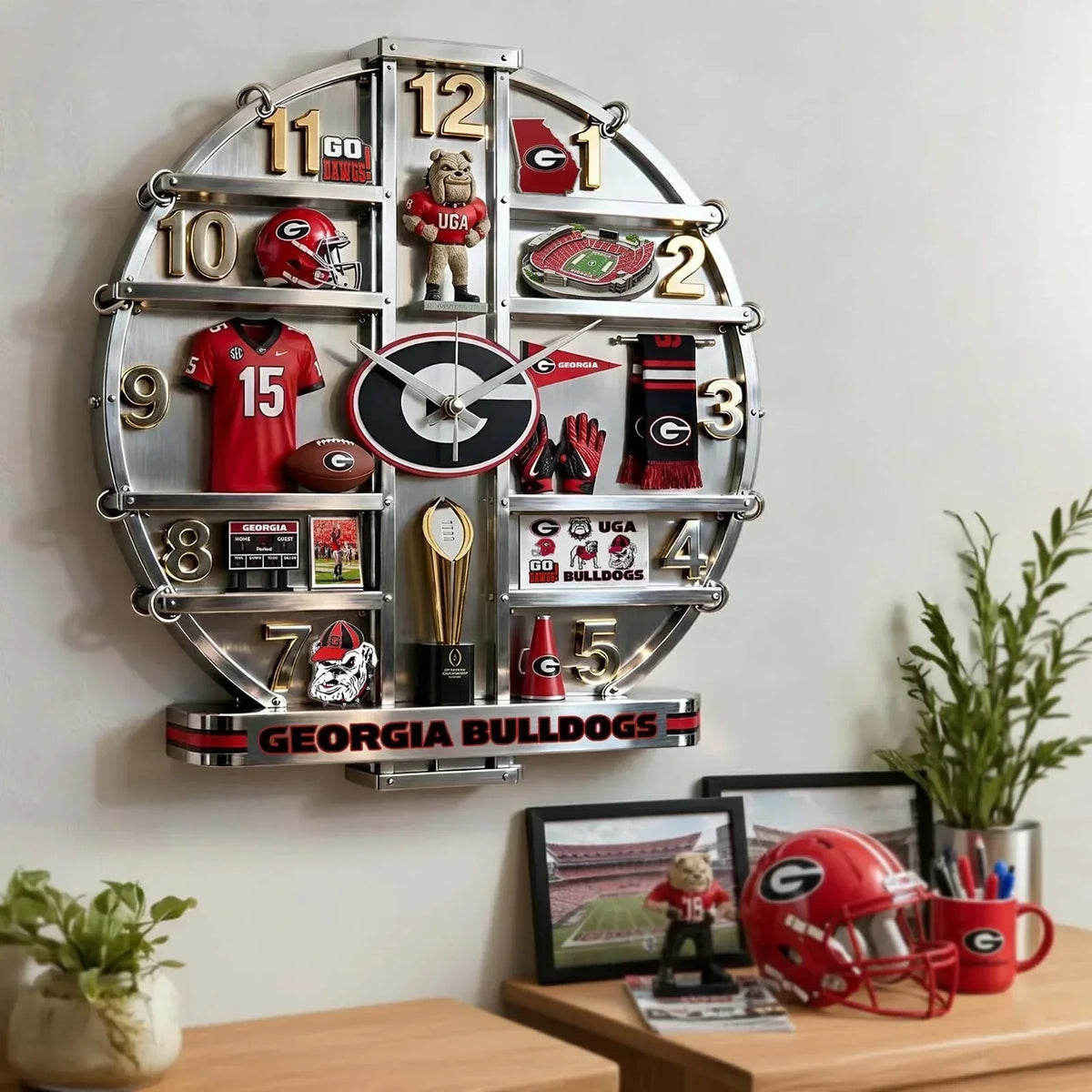 PREMIUM GGBD Home Decorative Acrylic Wall Clock LNTH