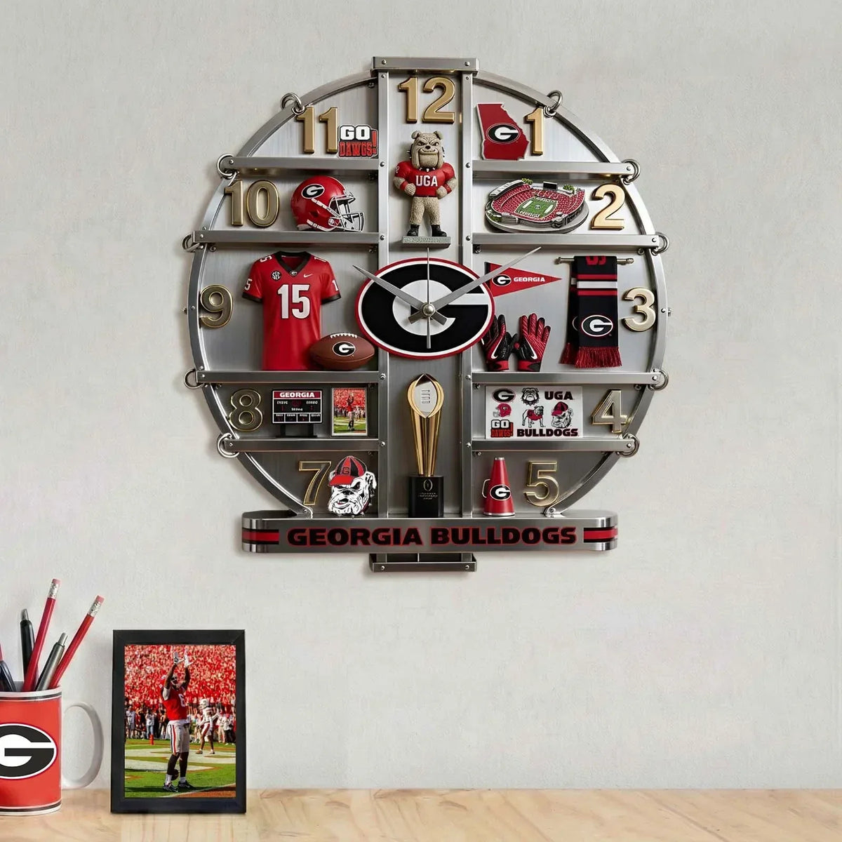 PREMIUM GGBD Home Decorative Acrylic Wall Clock LNTH