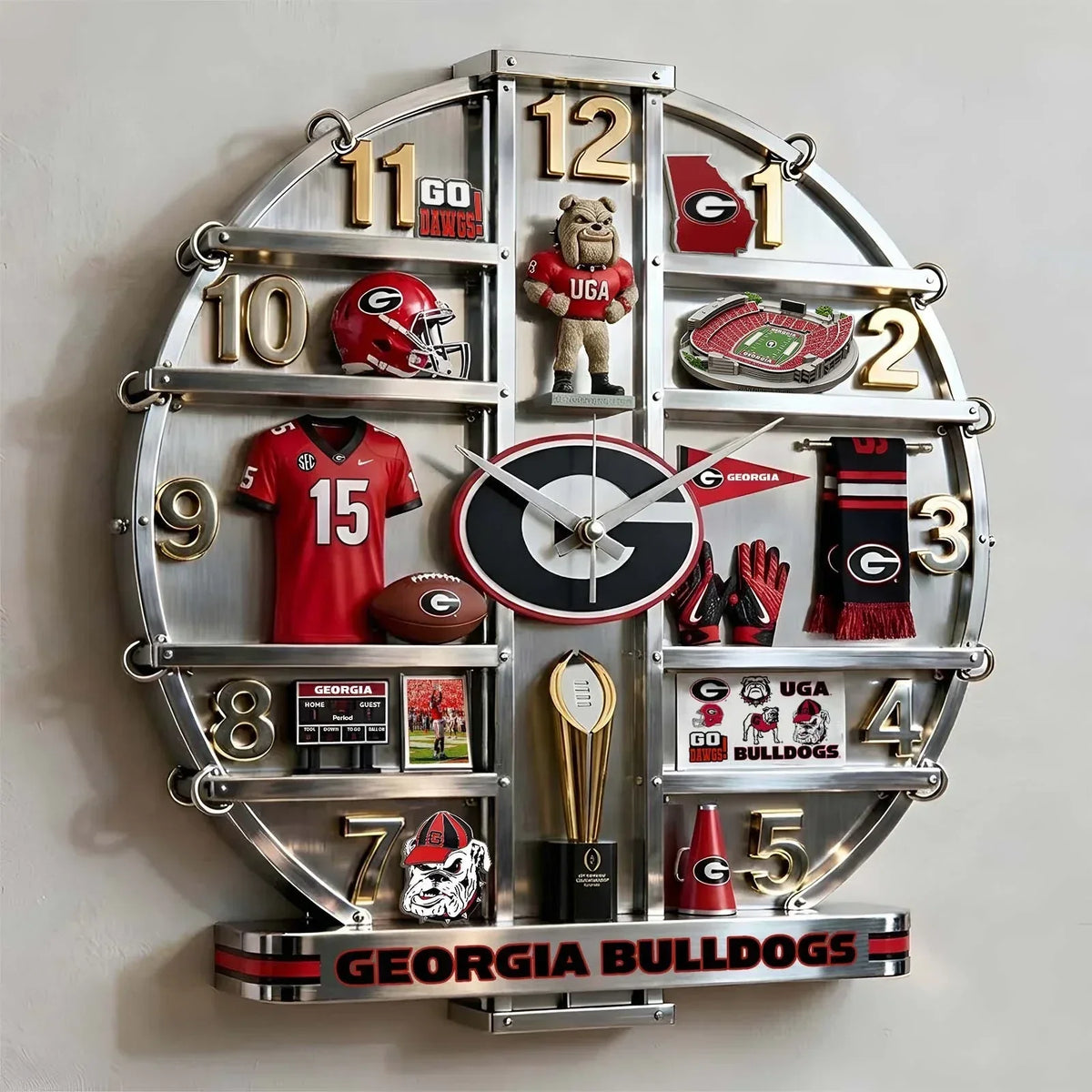 PREMIUM GGBD Home Decorative Acrylic Wall Clock LNTH