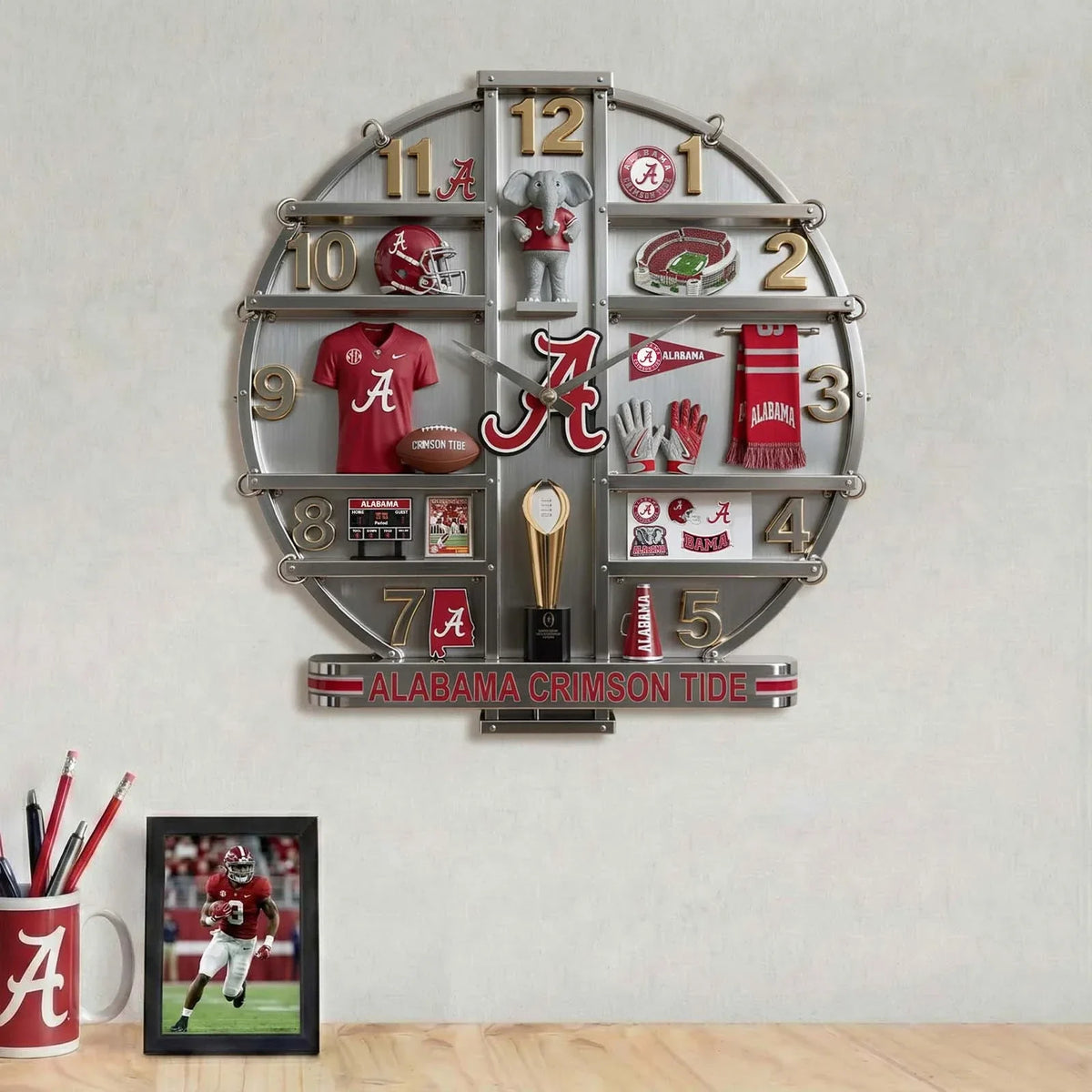 PREMIUM ACT Home Decorative Acrylic Wall Clock LNTH