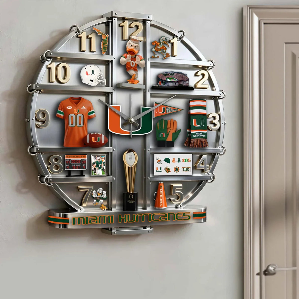 PREMIUM MHC Home Decorative Acrylic Wall Clock LNTH