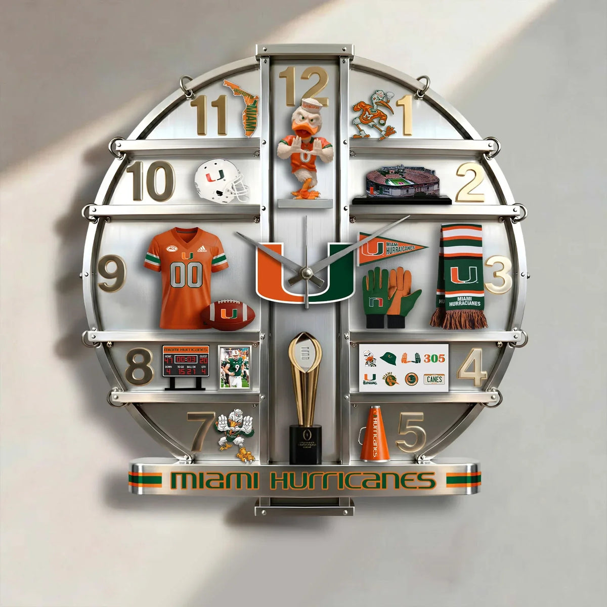 PREMIUM MHC Home Decorative Acrylic Wall Clock LNTH