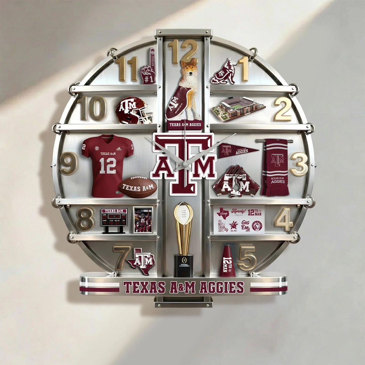 PREMIUM TAMA Home Decorative Acrylic Wall Clock LNTH
