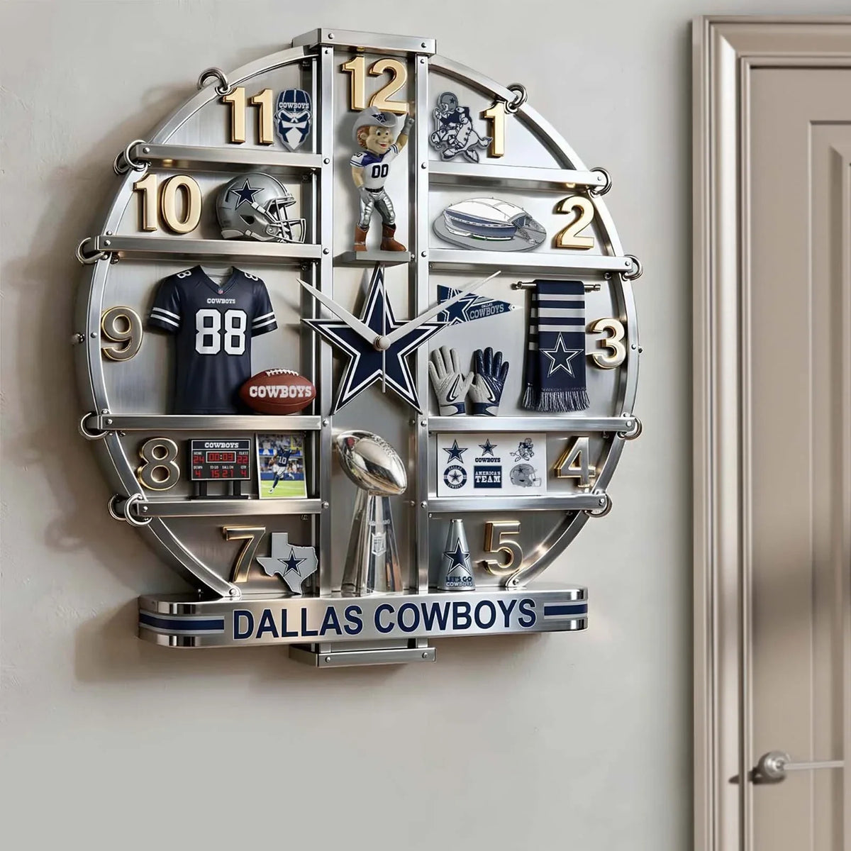 PREMIUM DLCB Home Decorative Acrylic Wall Clock LNTH