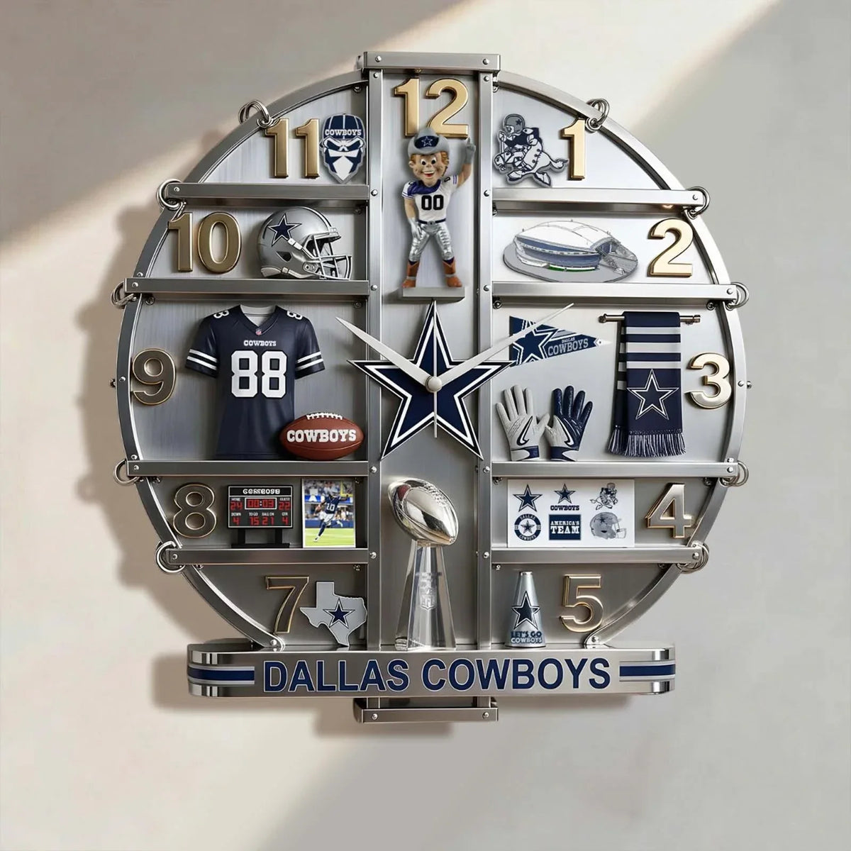 PREMIUM DLCB Home Decorative Acrylic Wall Clock LNTH