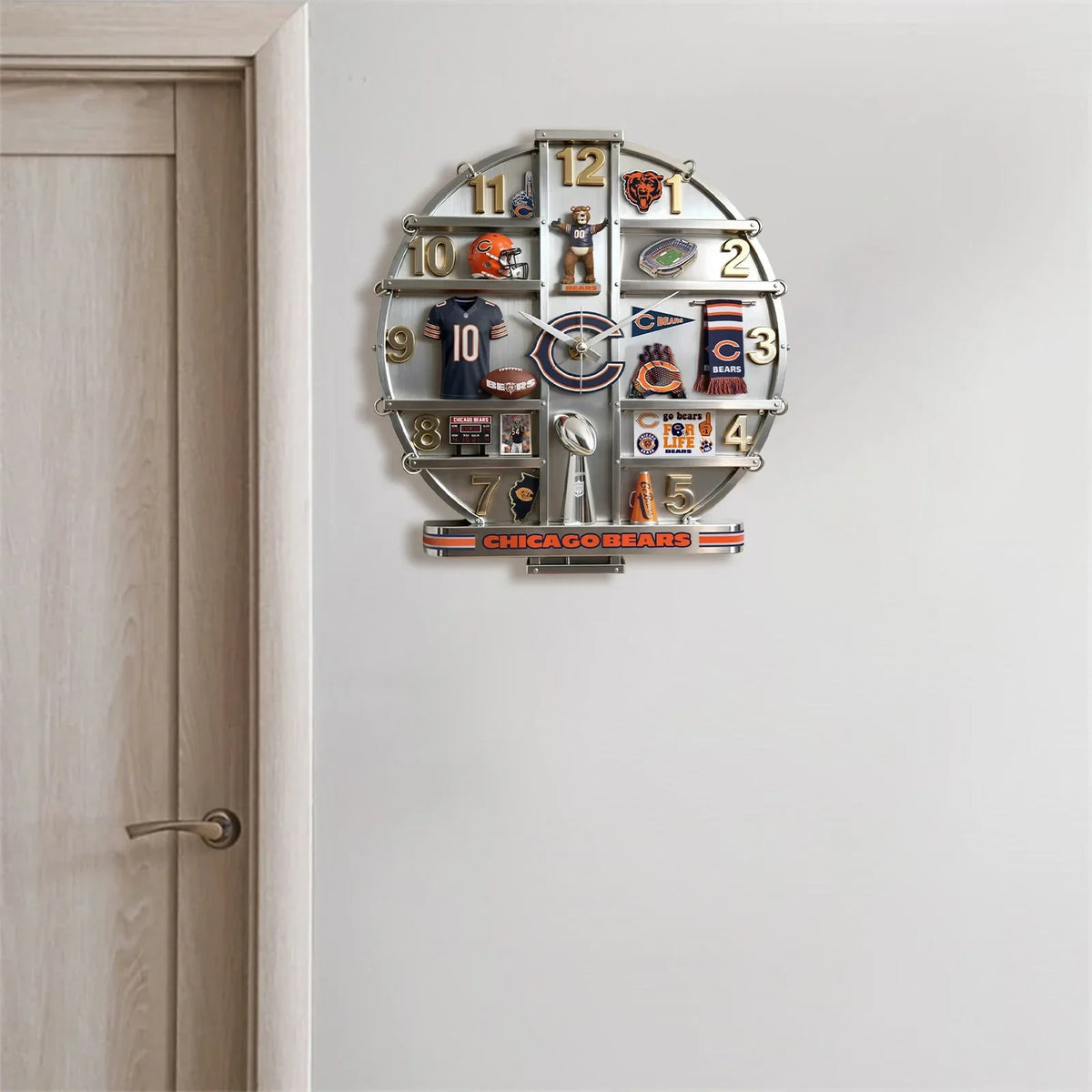 PREMIUM CCB Home Decorative Acrylic Wall Clock LNTH