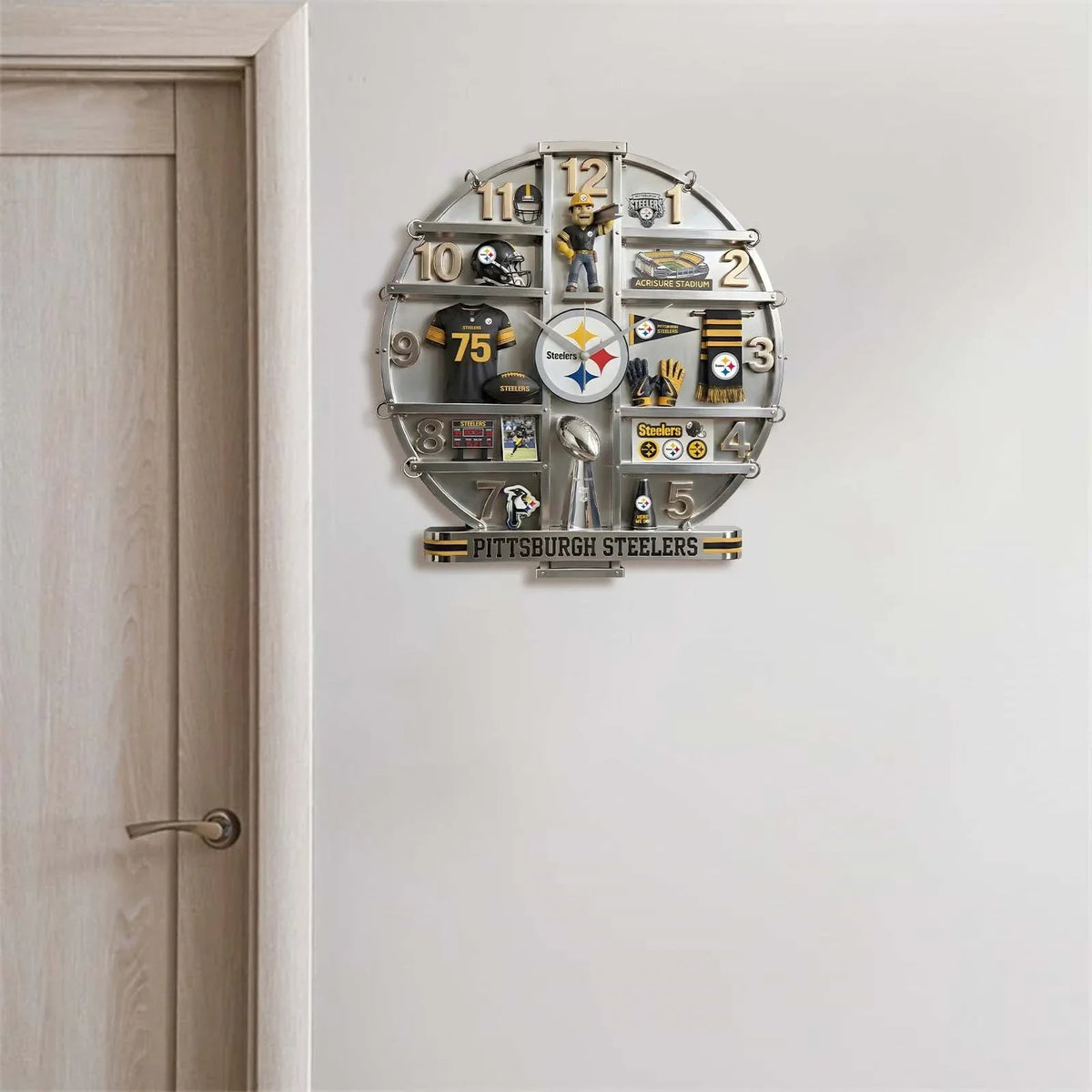 PREMIUM PBS Home Decorative Acrylic Wall Clock LNTH
