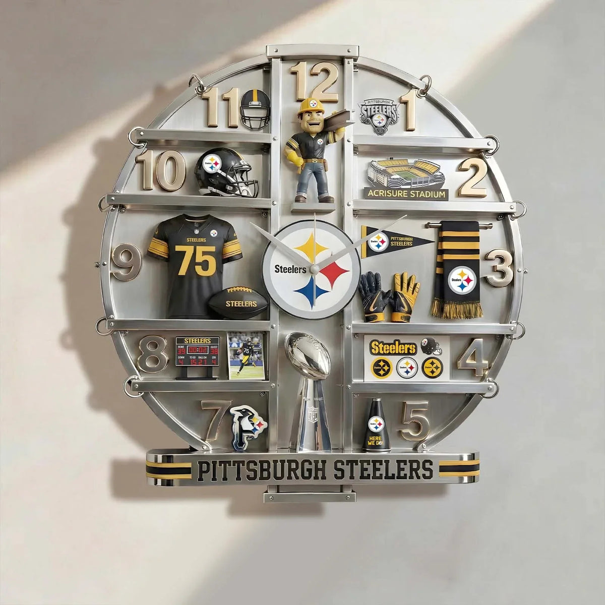 PREMIUM PBS Home Decorative Acrylic Wall Clock LNTH