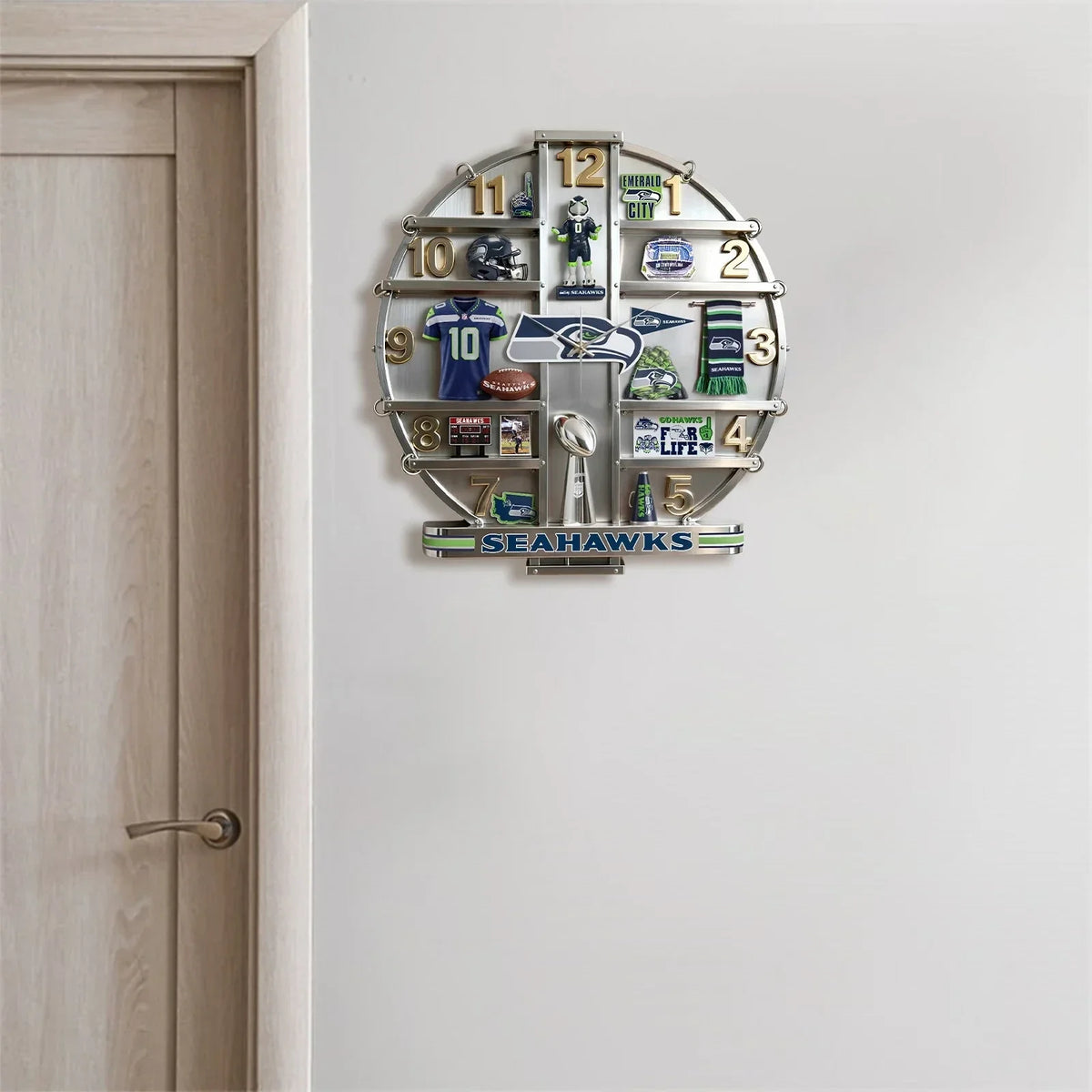 PREMIUM STSH Home Decorative Acrylic Wall Clock LNTH