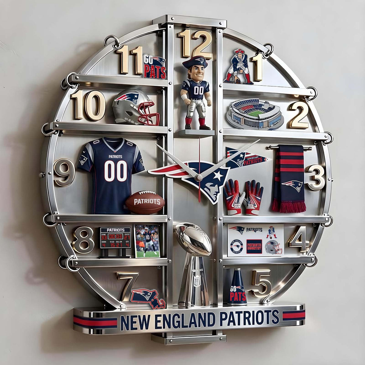 PREMIUM NEP Home Decorative Acrylic Wall Clock LNTH