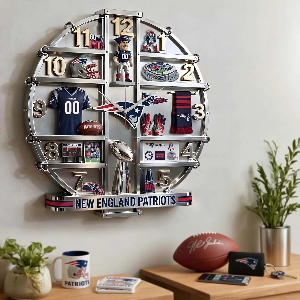 PREMIUM NEP Home Decorative Acrylic Wall Clock LNTH