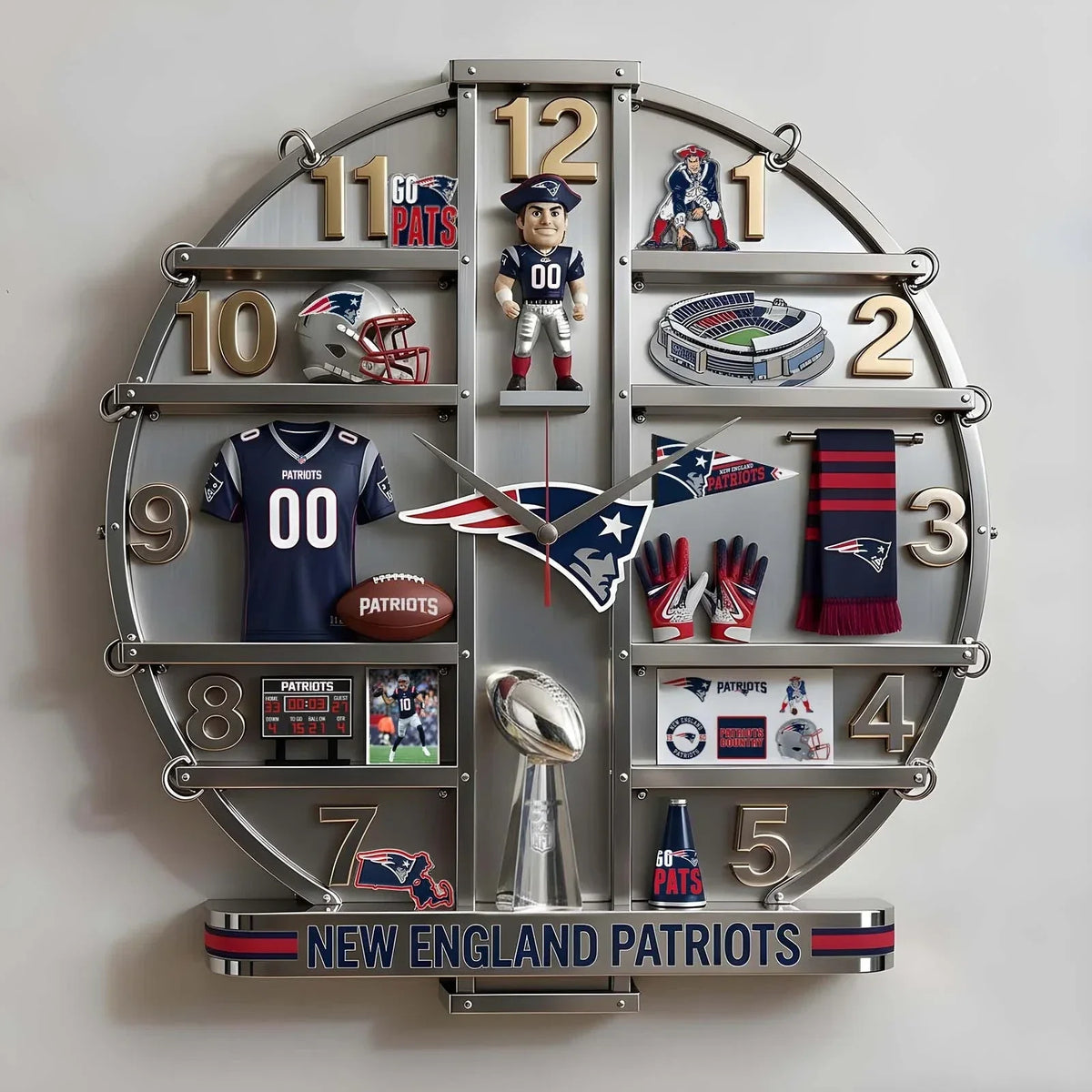 PREMIUM NEP Home Decorative Acrylic Wall Clock LNTH