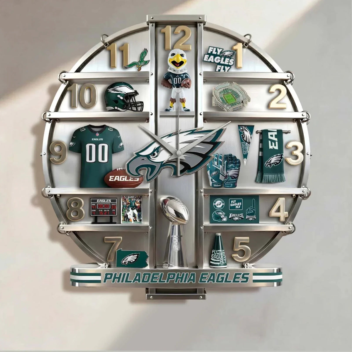 PREMIUM PLDE Home Decorative Acrylic Wall Clock LNTH