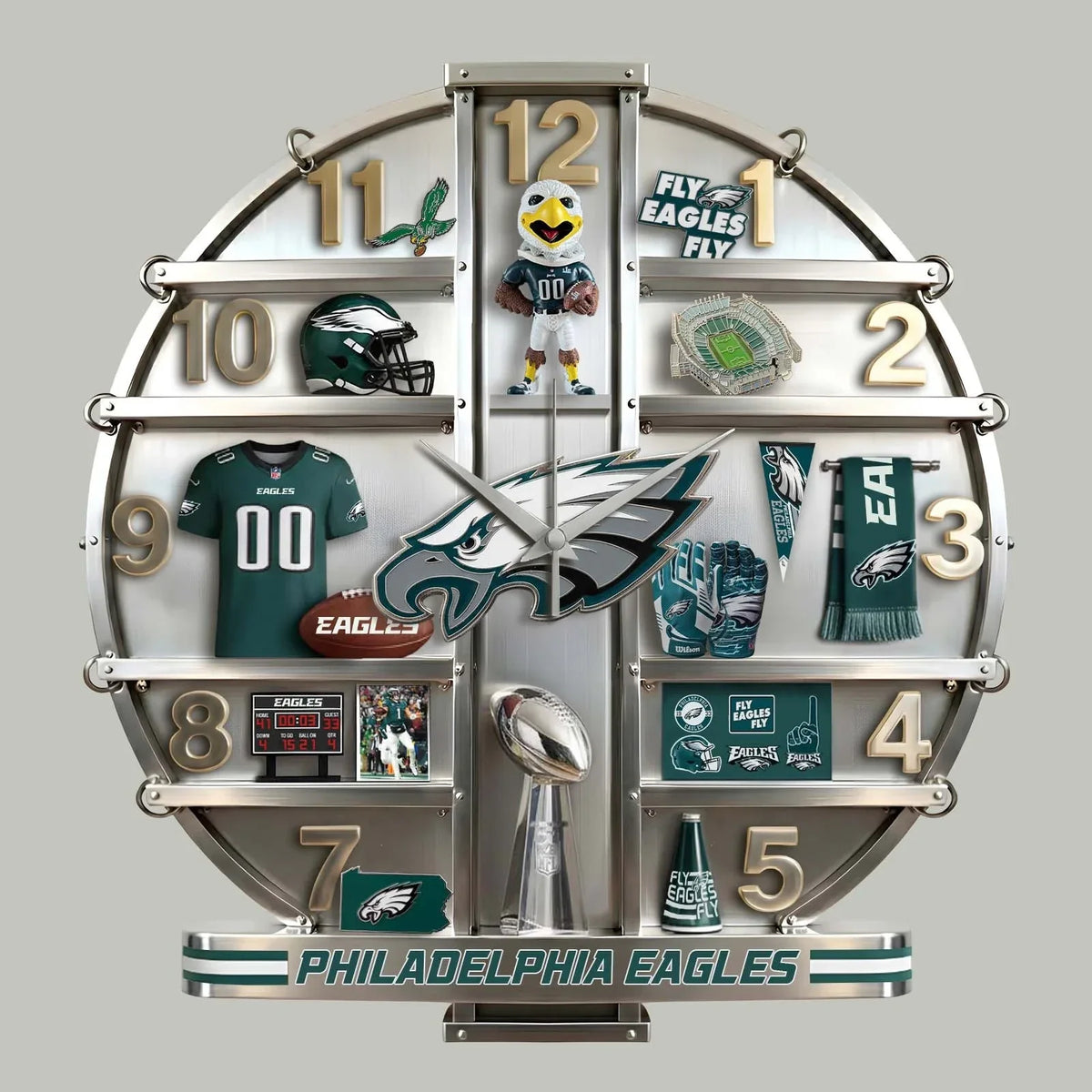 PREMIUM PLDE Home Decorative Acrylic Wall Clock LNTH