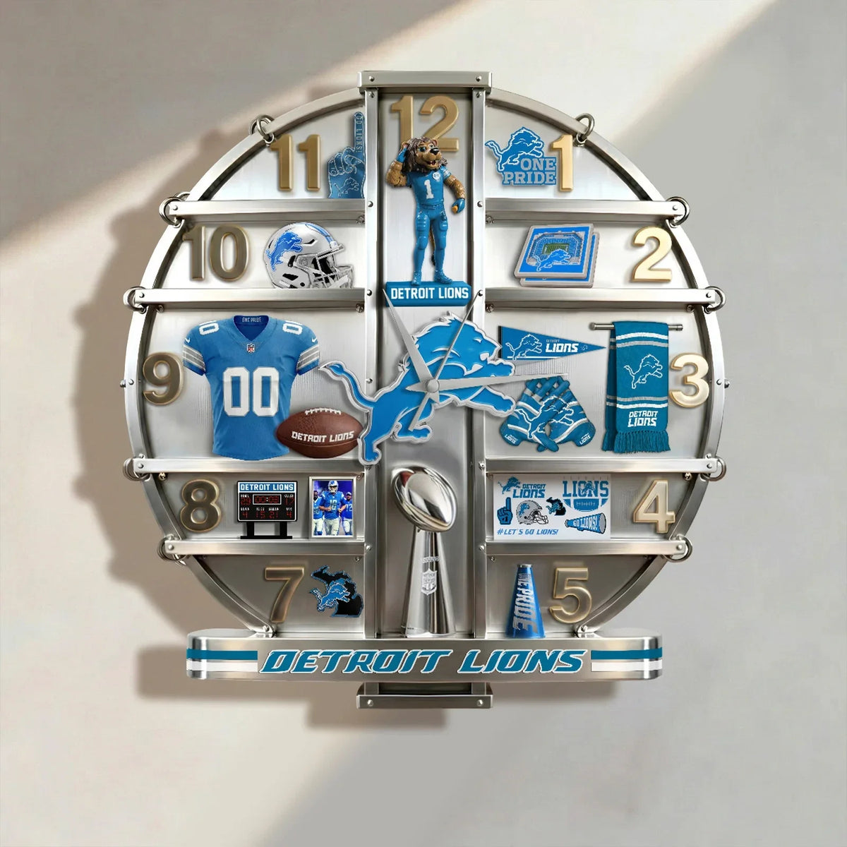 PREMIUM DTL Home Decorative Acrylic Wall Clock LNTH
