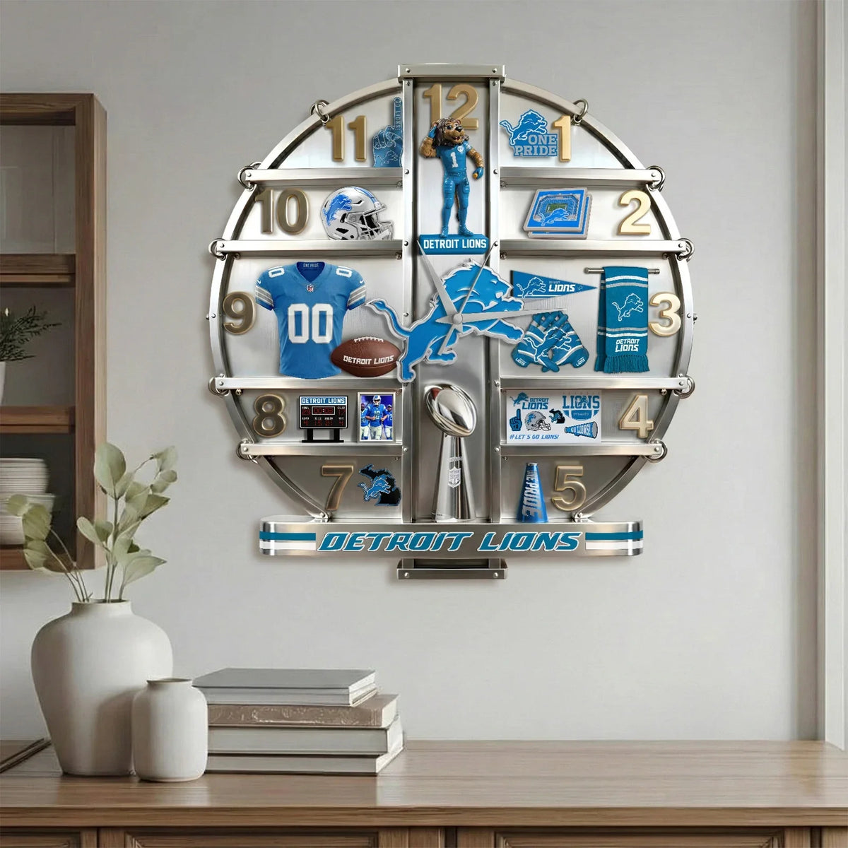 PREMIUM DTL Home Decorative Acrylic Wall Clock LNTH