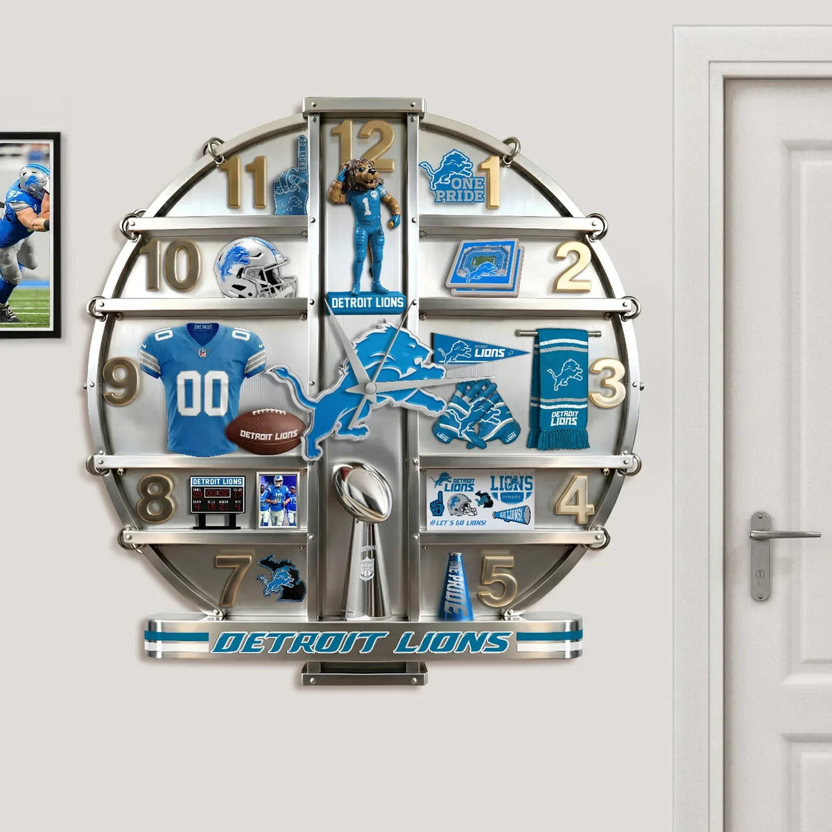PREMIUM DTL Home Decorative Acrylic Wall Clock LNTH