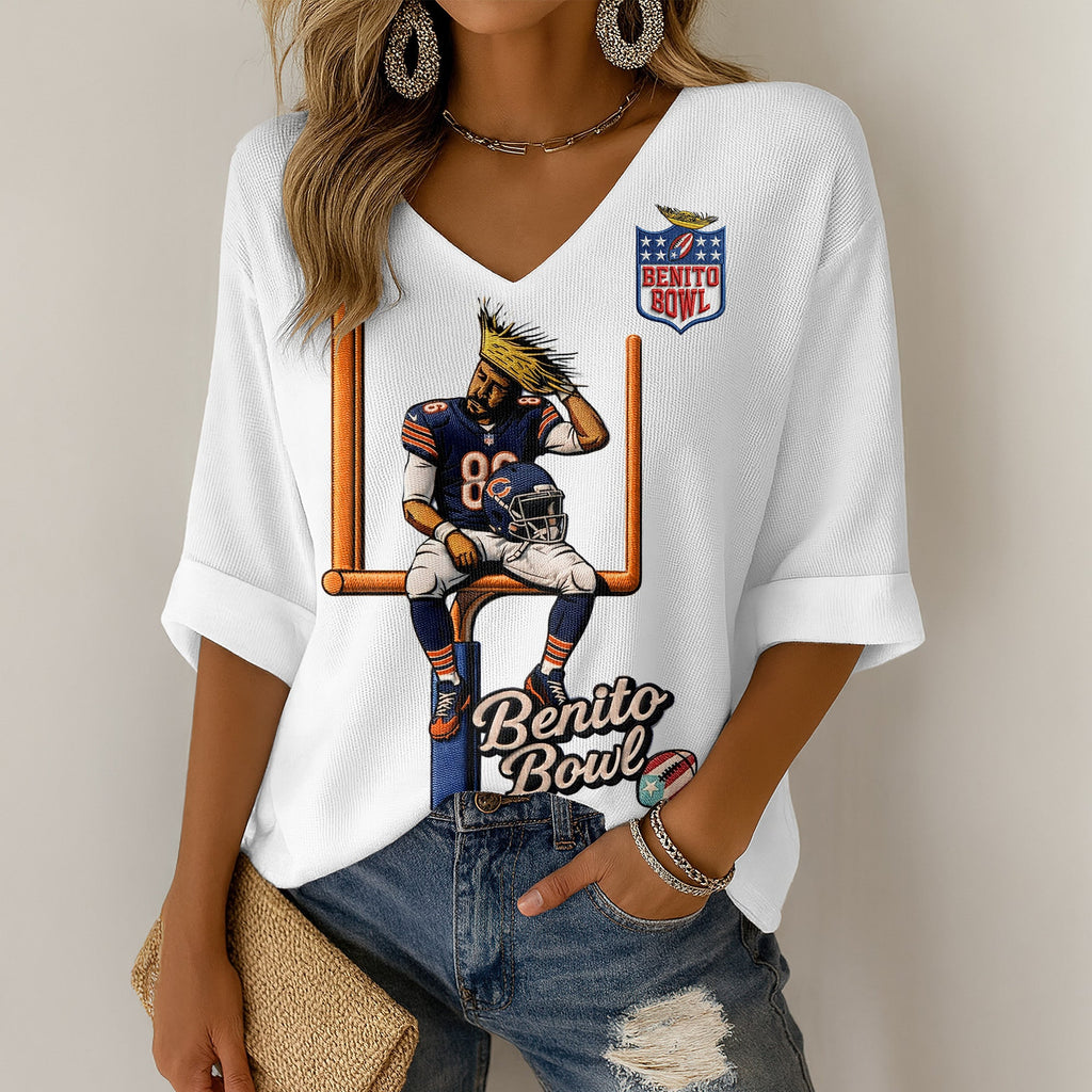 CCB V-neck Long Sleeve Shirt DAT