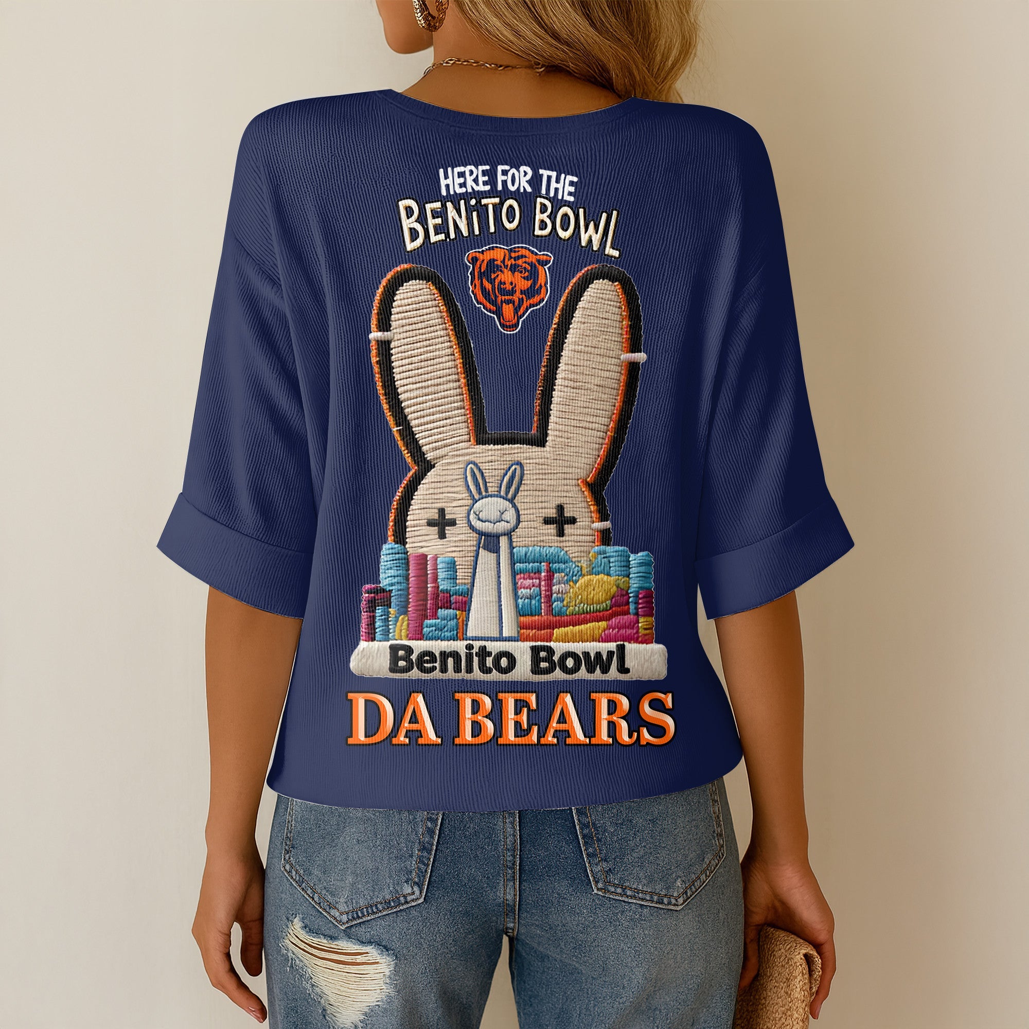 CCB V-neck Long Sleeve Shirt DAT