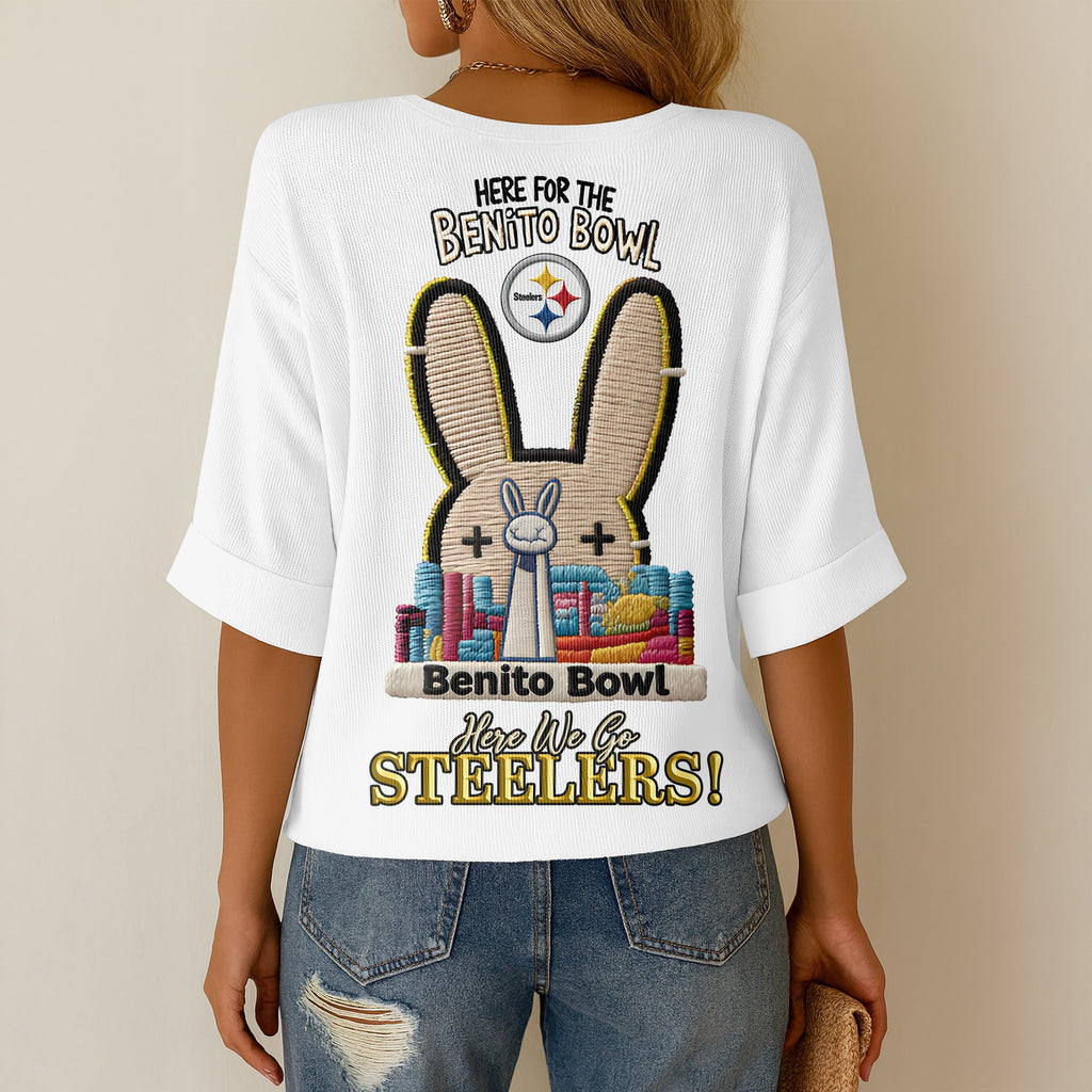 PBS V-neck Long Sleeve Shirt DAT