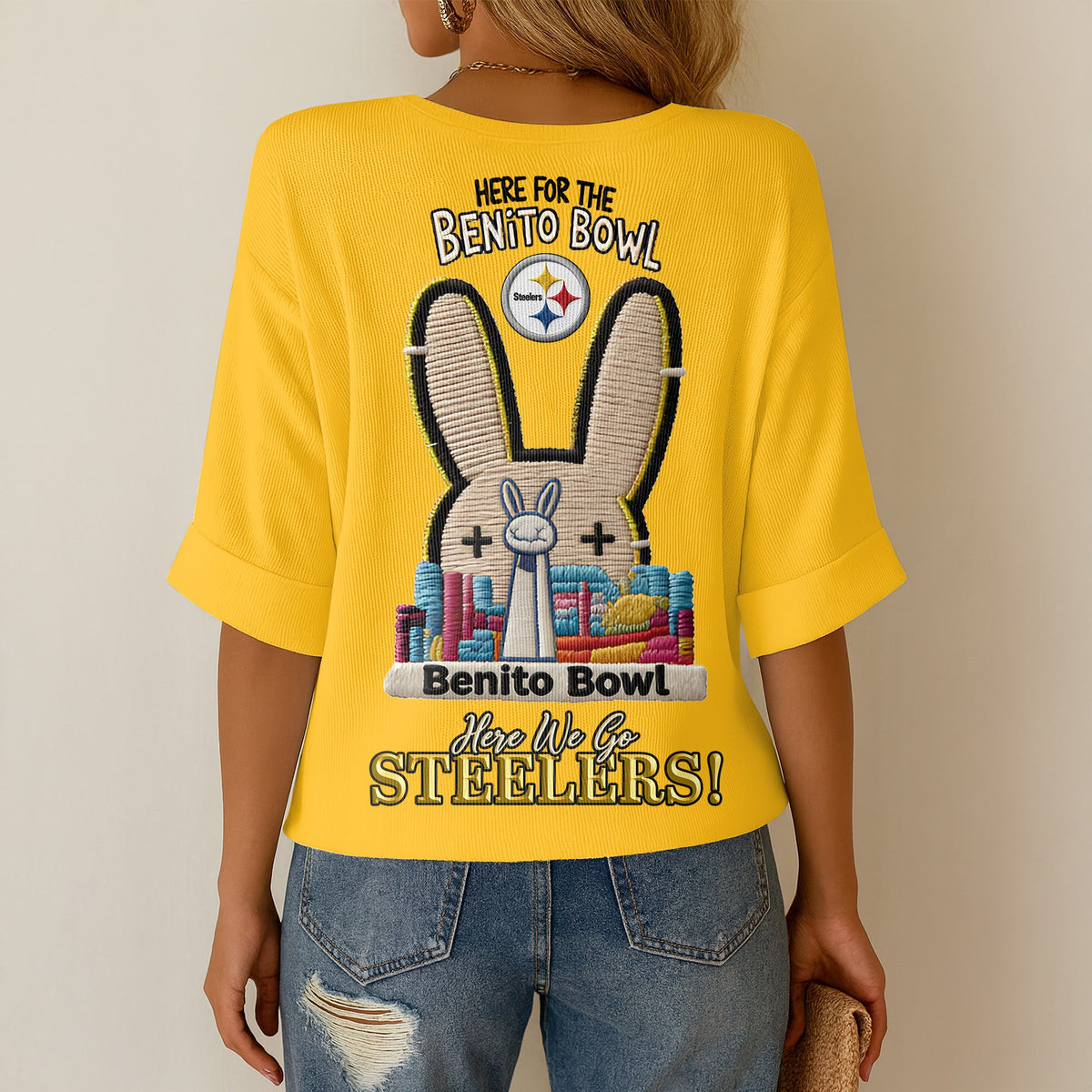 PBS V-neck Long Sleeve Shirt DAT