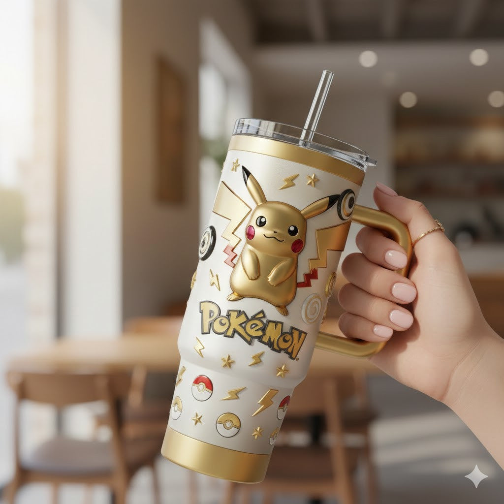 PKM 40oz Tumbler With Handle PDL
