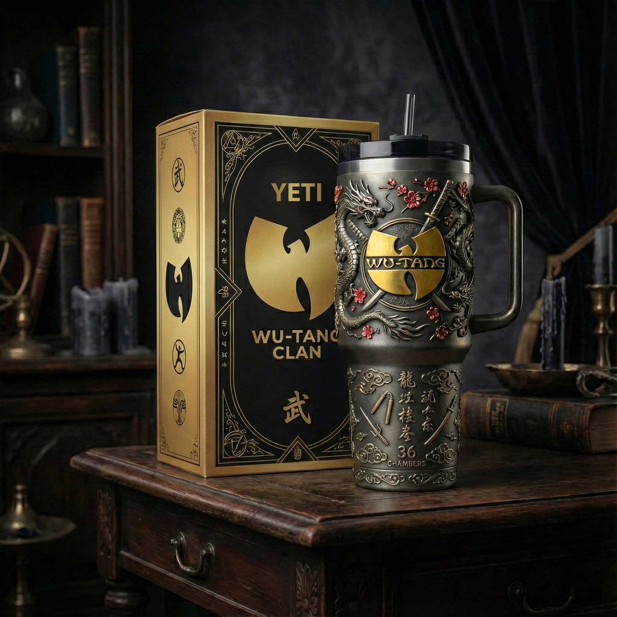 WTC 40oz Tumbler With Handle DAT
