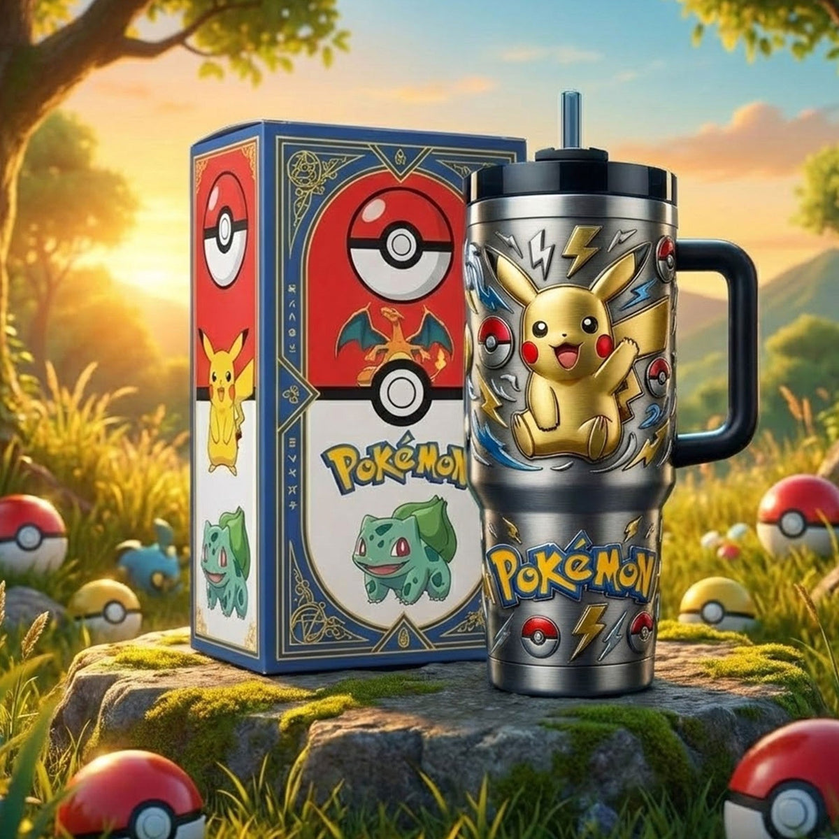 PKM 40oz Tumbler With Handle TNSM