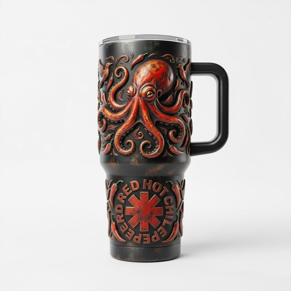 RHCP 40oz Tumbler With Handle TNSM