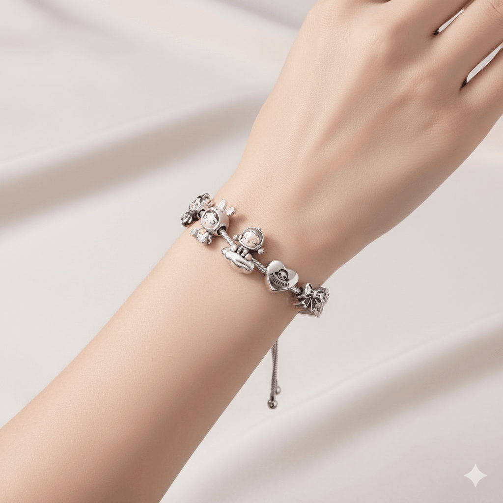 SKPD Adjustable Charm Bracelet PDL