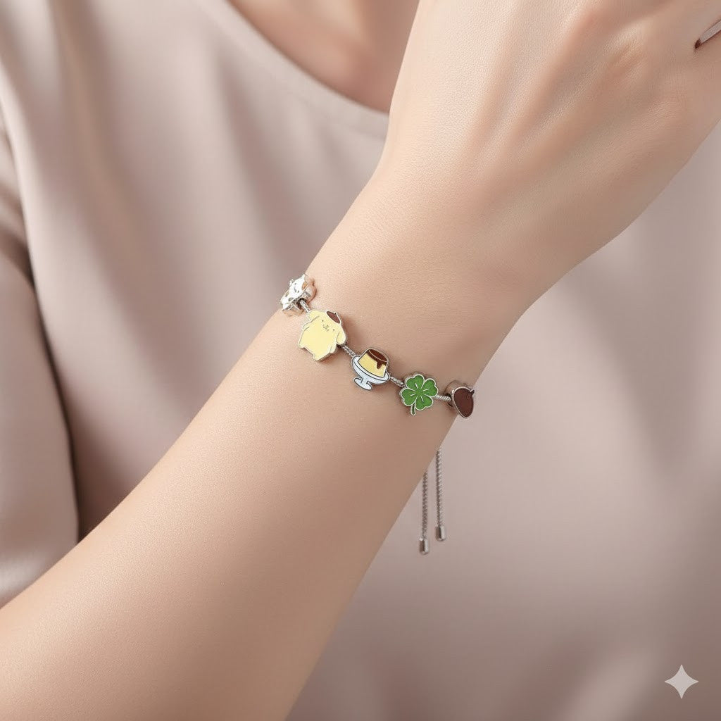 PPPR Adjustable Charm Bracelet PDL
