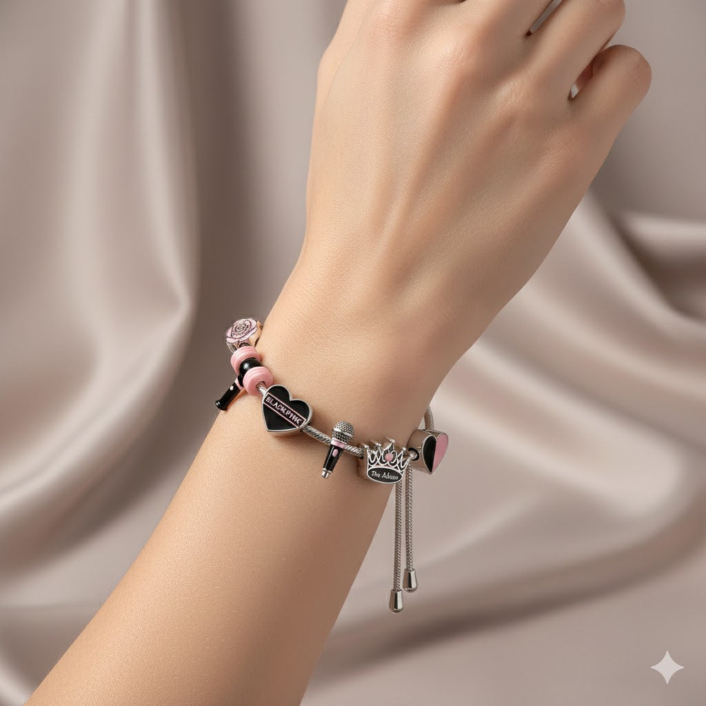 BLPK Adjustable Charm Bracelet PDL