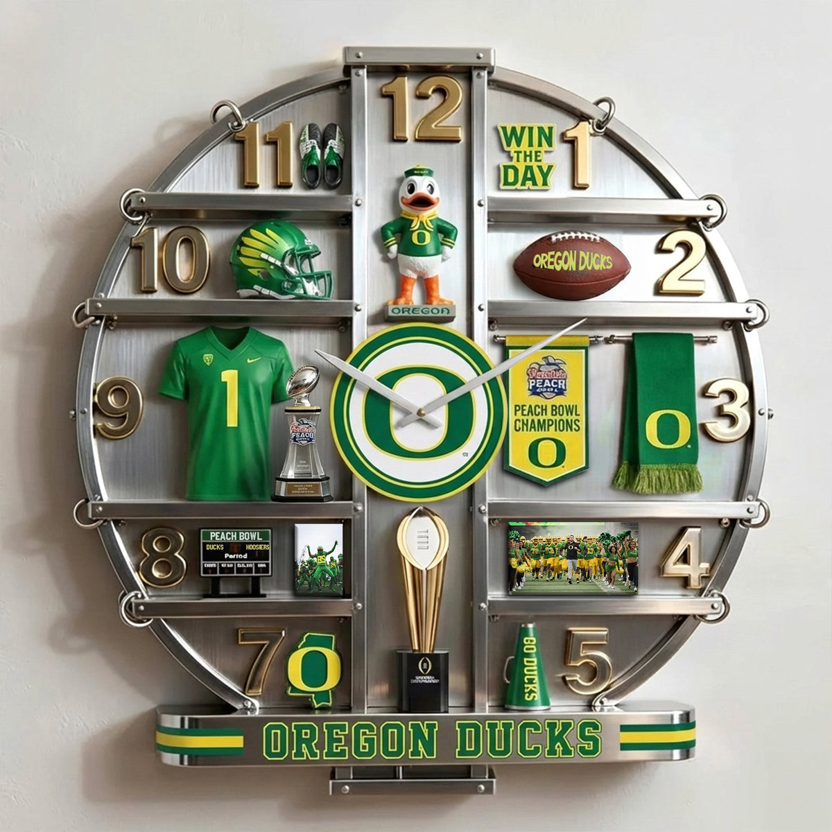 PREMIUM ORD Home Decorative Acrylic Wall Clock HTTT