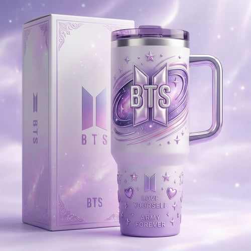 BTS 40oz Tumbler With Handle HTTT