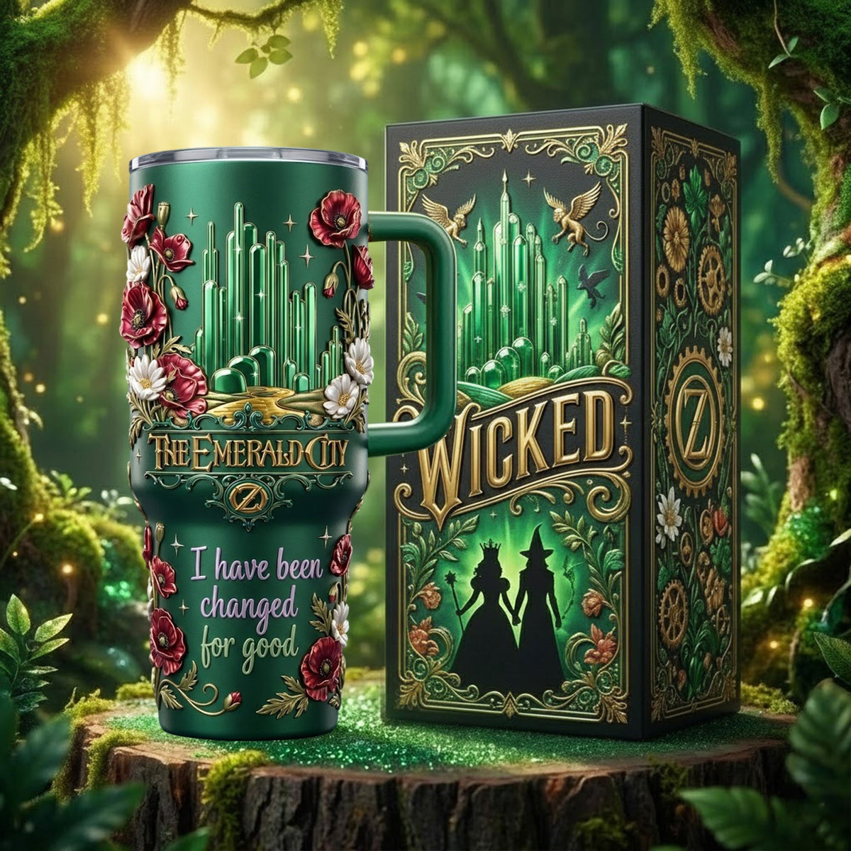 WCKD 40oz Tumbler With Handle TNSM
