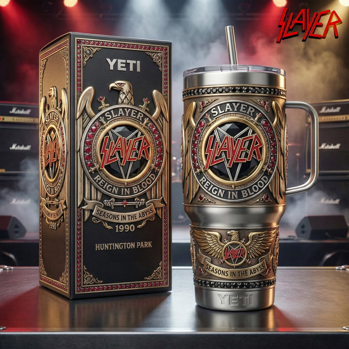 SLER 40oz Tumbler With Handle LNTH