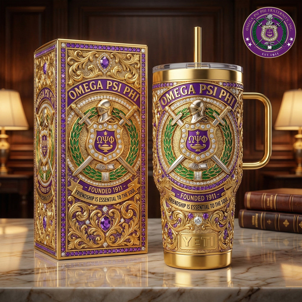 OMPP 40oz Tumbler With Handle LNTH