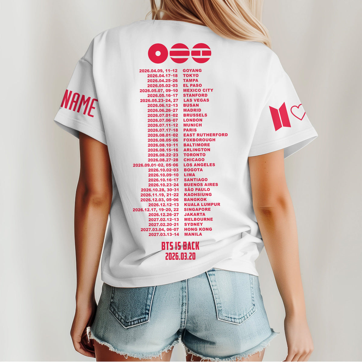 PREMIUM BTS 3D SHIRT TNSM