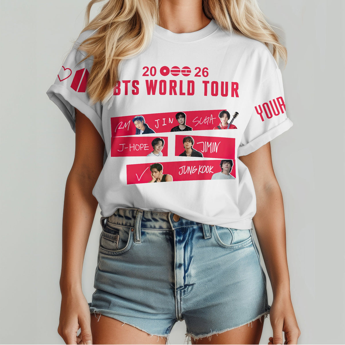 PREMIUM BTS 3D SHIRT TNSM