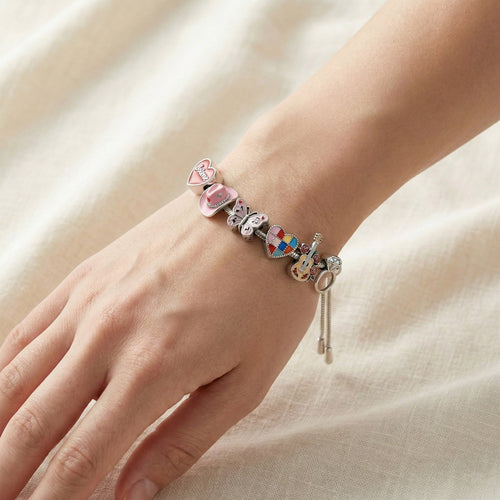 DLPT Valentines Adjustable Charm Bracelet HTTT