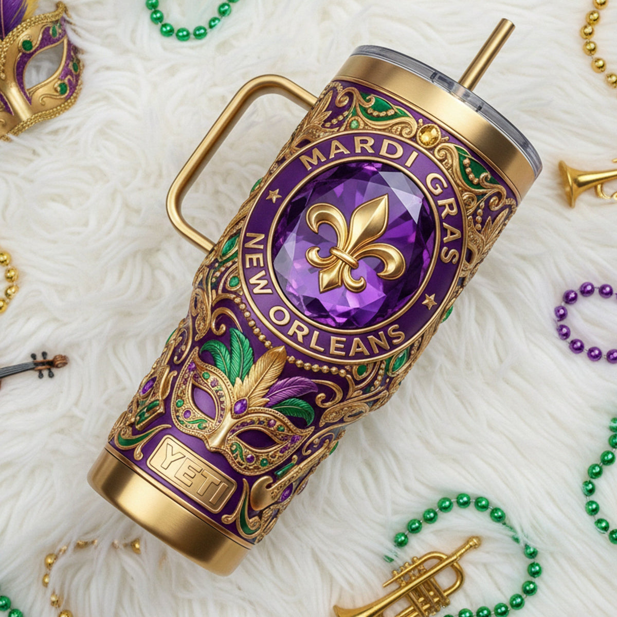 MDGS 40oz Tumbler With Handle LNTH
