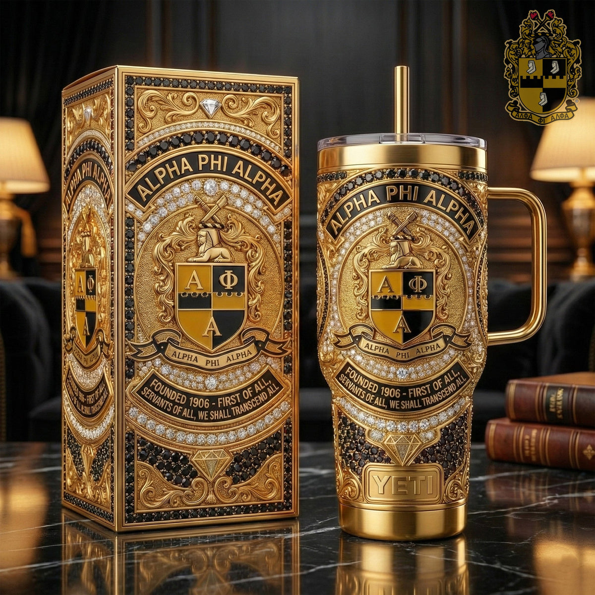 TDVN 40oz Tumbler With Handle LNTH