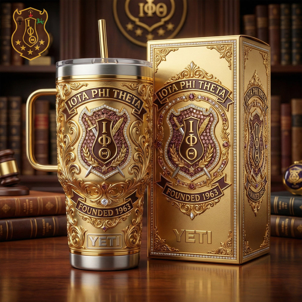 TDVN 40oz Tumbler With Handle LNTH