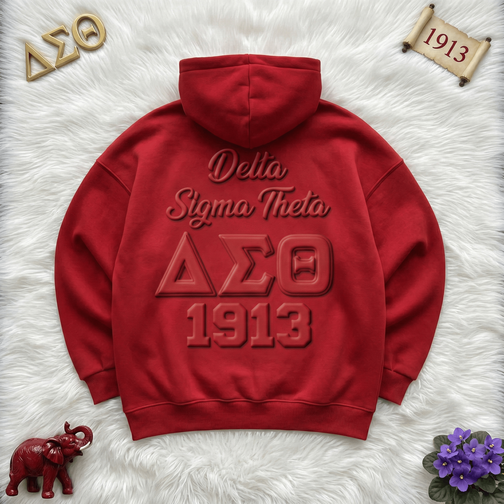 DST Embossed Hoodie HTTT