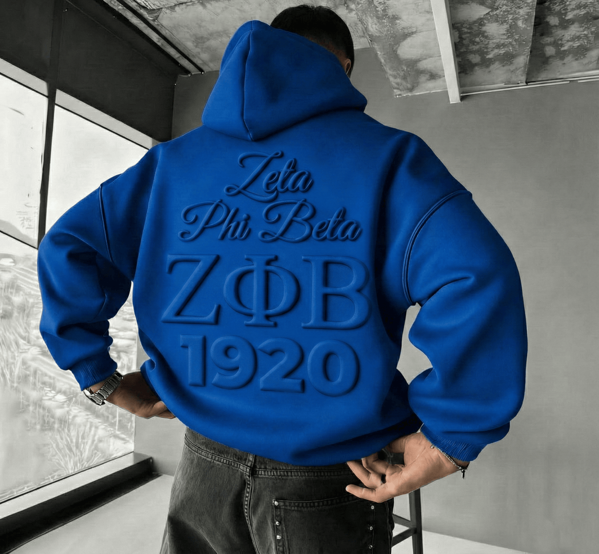 ZPB Embossed Hoodie HTTT