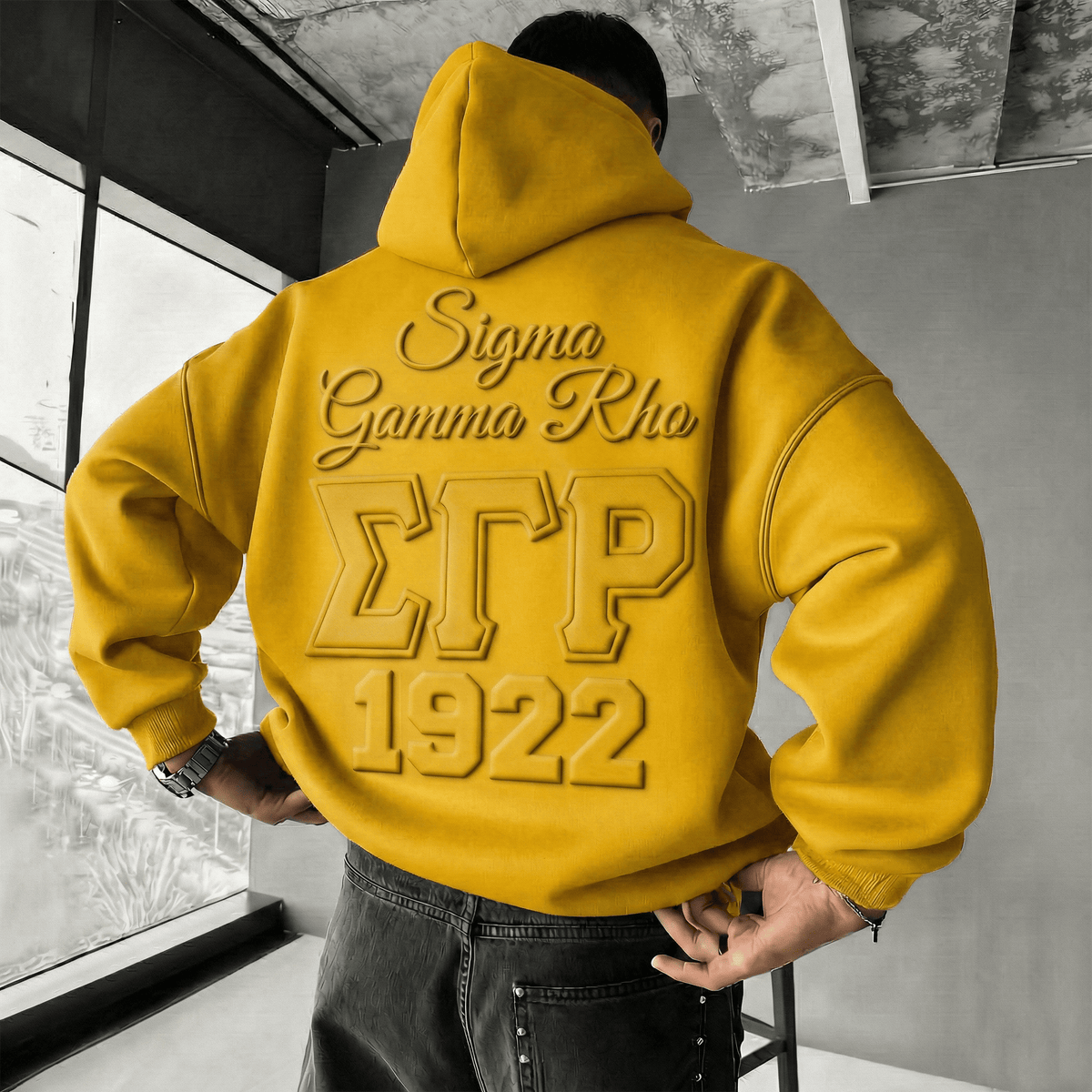 SGRO Embossed Hoodie HTTT