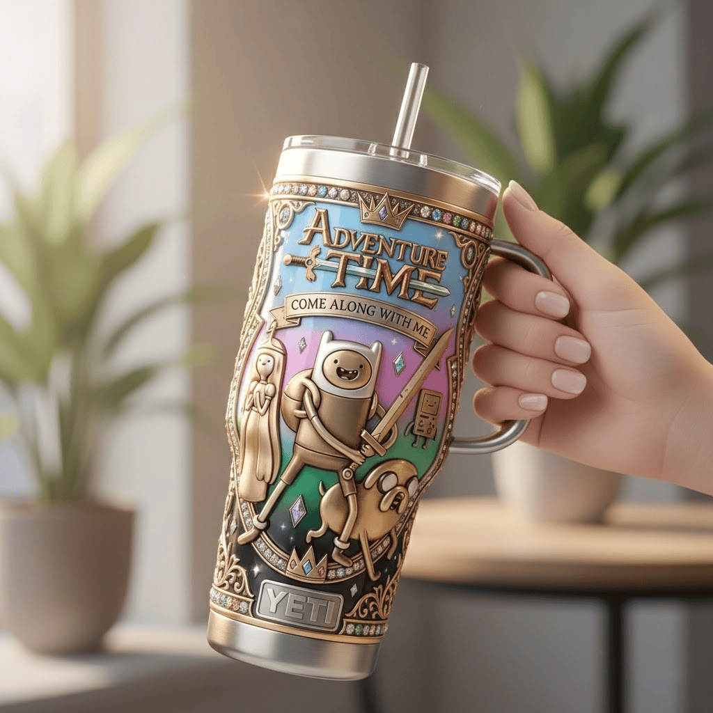 AVTT 40oz Tumbler With Handle PDL
