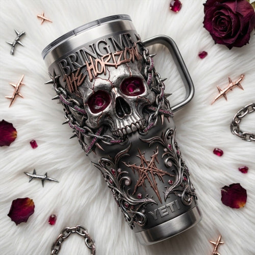 BMTH 40oz Tumbler With Handle TNSM
